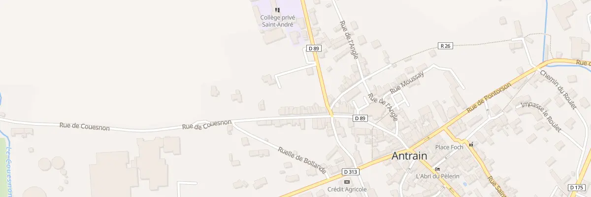 Plan du 18 Rue de Couesnon à Val-Couesnon