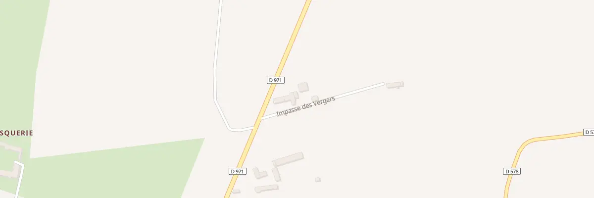 Plan du 1 Imp des Vergers à Muneville-sur-Mer