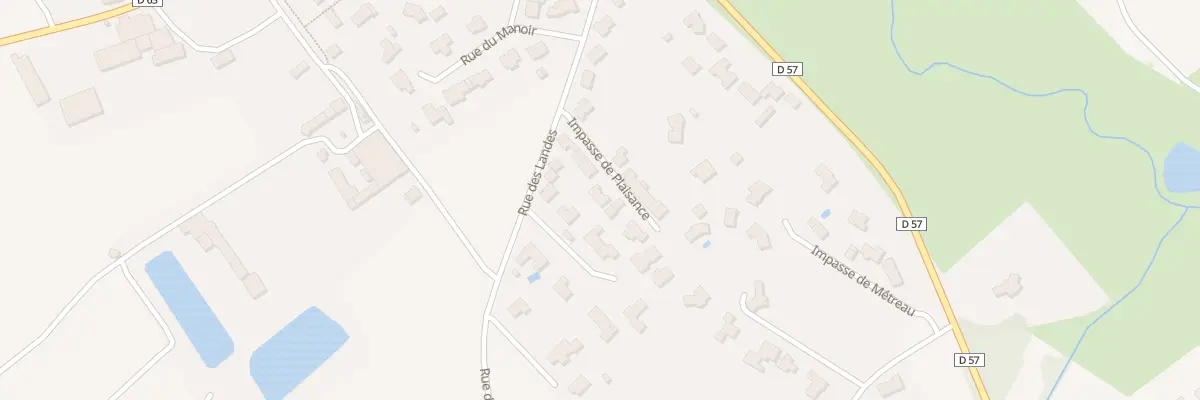 Plan du 4 Imp de Plaisance à Montbert
