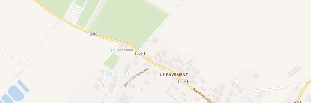 Plan du 78 Rue d’Argouges à Gratot