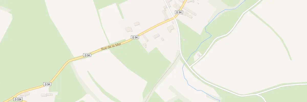 Plan du 33 Rue de la Mer à La Feuillie