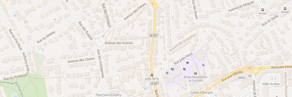 Plan du 19 Rue Louis Gaudin à Sainte-Luce-sur-Loire