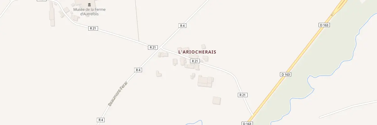 Plan du 5031 L’Ariochetais à Thourie