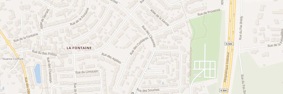 Plan du 1 Rue des Corbières à Saint-Sébastien-sur-Loire
