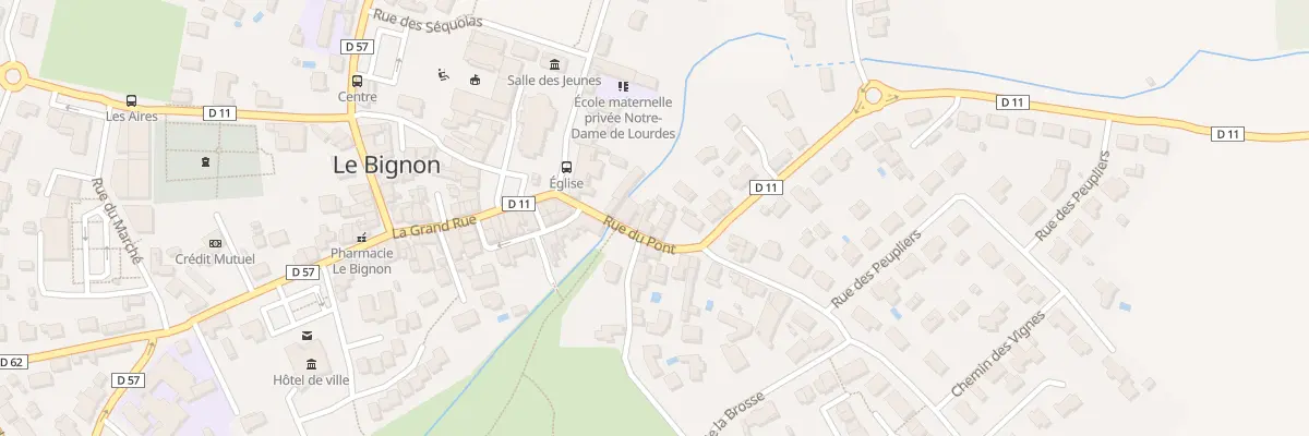 Plan du 7 Rue du Pont au Bignon