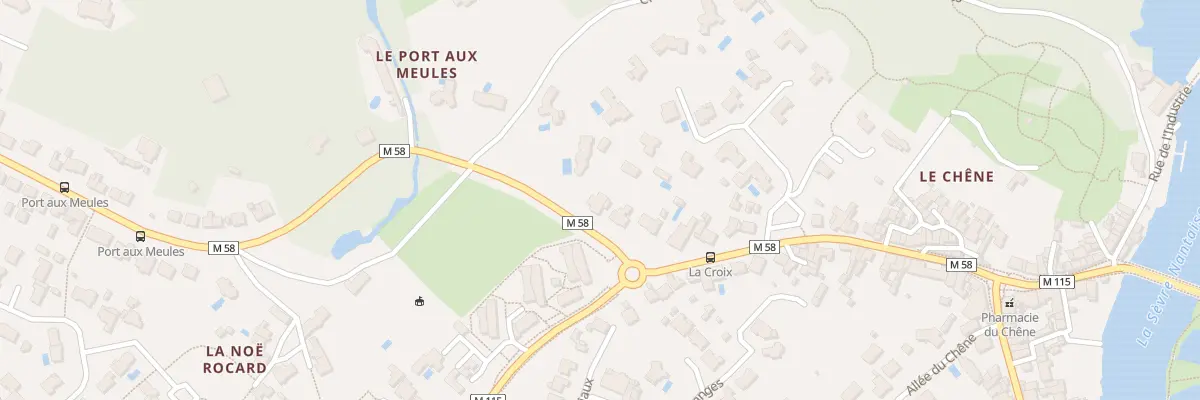 Plan du 4B Rue du Port aux Meules à Vertou