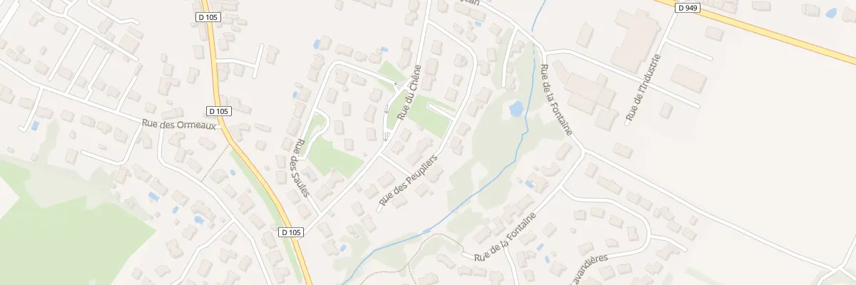 Plan du 9 Rue des peupliers à Avrillé