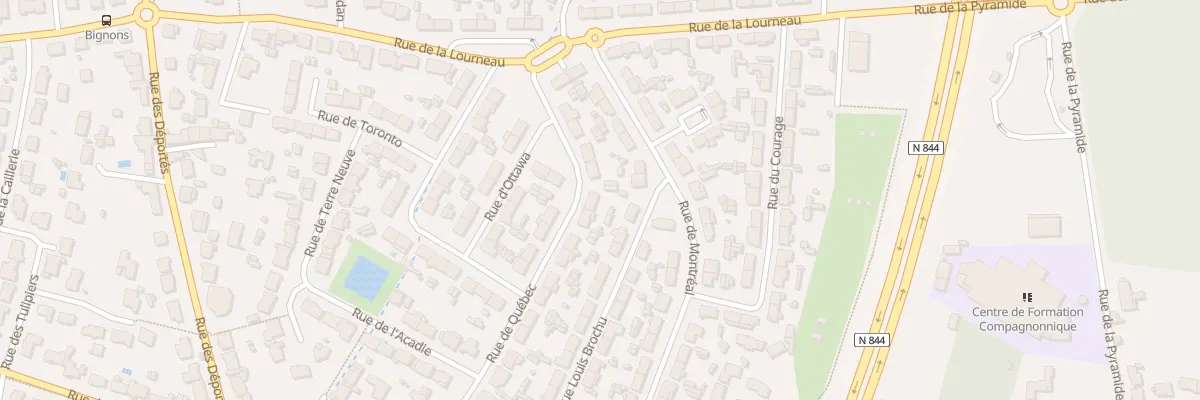 Plan du 11 Rue de Québec à Saint-Sébastien-sur-Loire