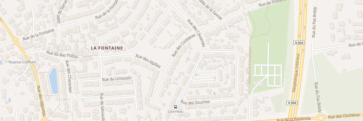 Plan du 7 Rue des Corbières à Saint-Sébastien-sur-Loire