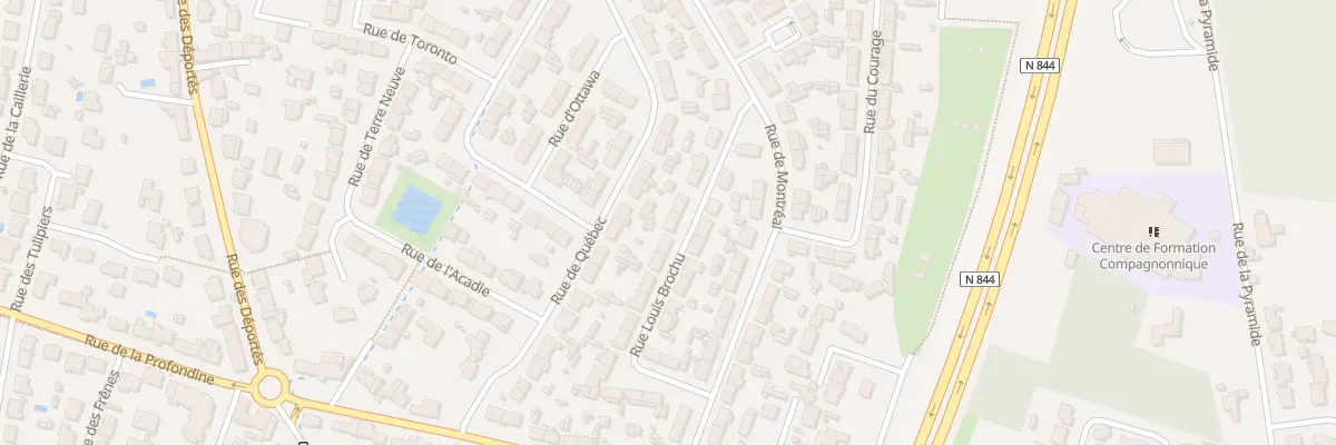 Plan du 17 Rue Louis Brochu à Saint-Sébastien-sur-Loire