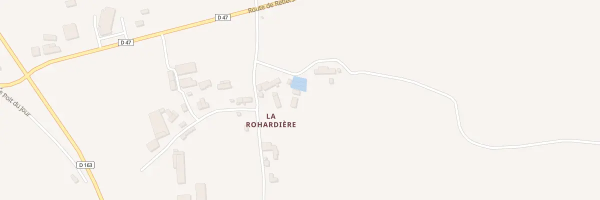 Plan du 5123 La Rohardière à La Couyère