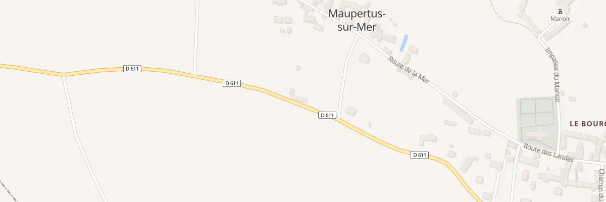 Plan du 22 Les Grands Chemins à Maupertus-sur-Mer