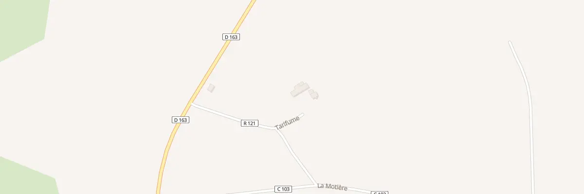Plan du 5021 Tartifume à Thourie
