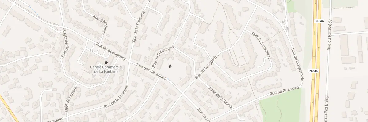 Plan du 8 All du Dauphiné à Saint-Sébastien-sur-Loire
