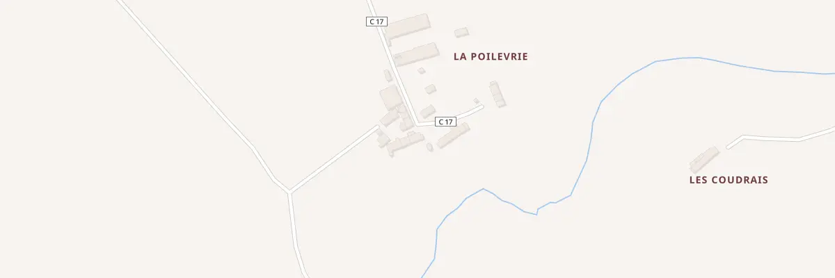 Plan du 5015 La Poilevrie à Romazy