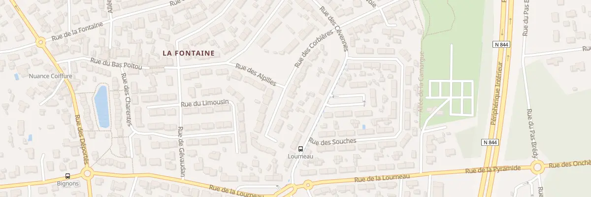 Plan du 15 Rue des Corbières à Saint-Sébastien-sur-Loire