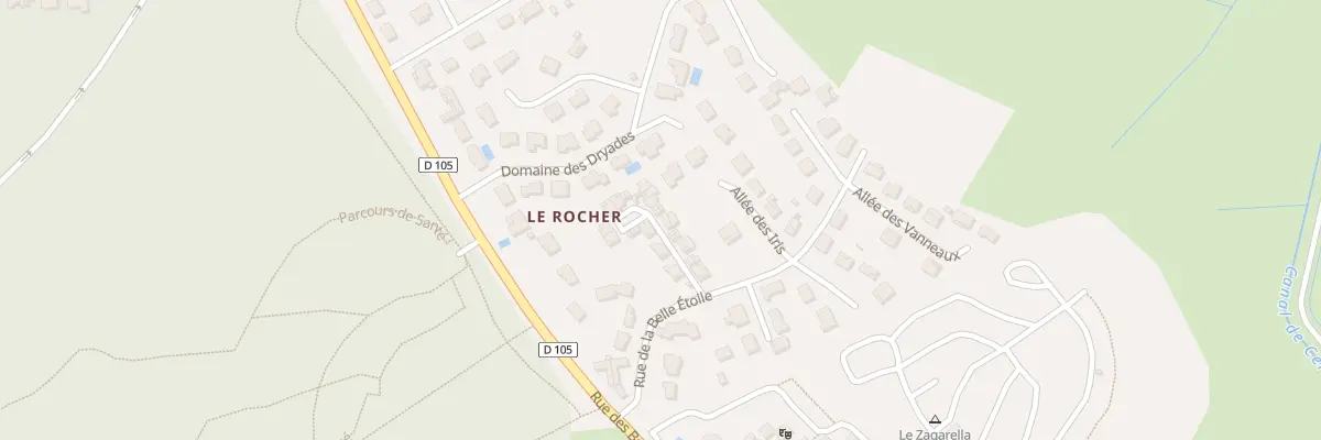 Plan du 11 Rue de la Belle Etoile à Antigny