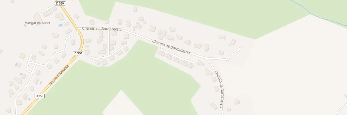 Plan du 272 Che Bordaberria à Ustaritz