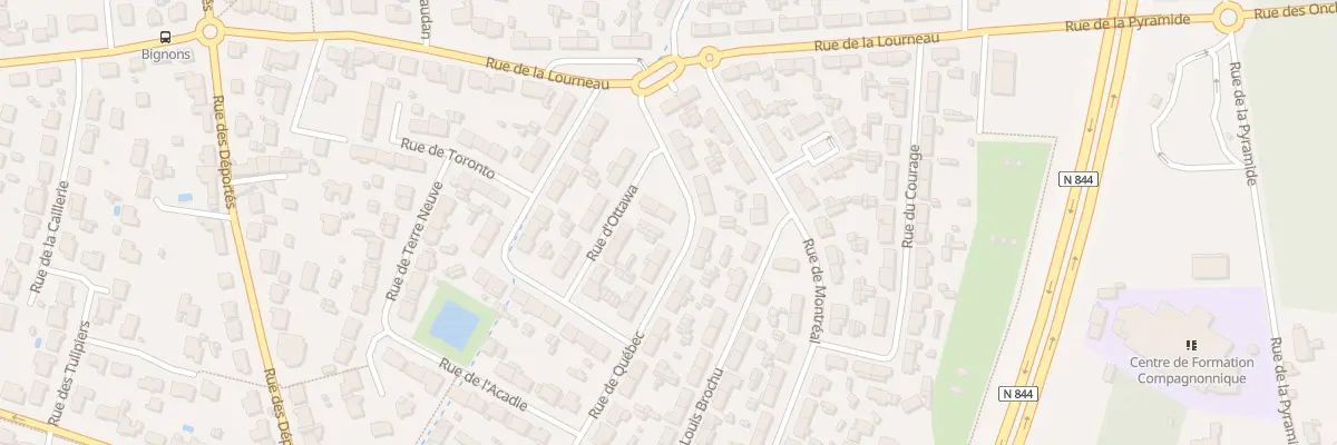 Plan du 2 Rue de Québec à Saint-Sébastien-sur-Loire