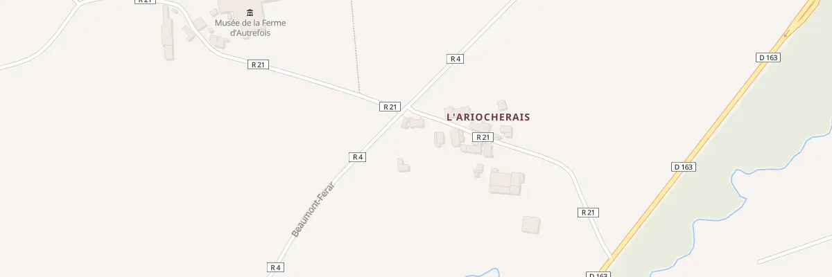 Plan du 7 L’Ariochetais à Thourie