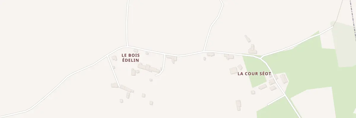 Plan du 18 Le Bois Edelin à Ercé-près-Liffré