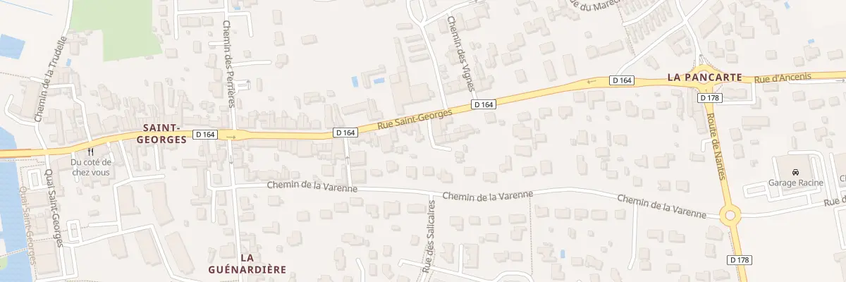 Plan du 86 Rue Saint Georges à Nort-sur-Erdre