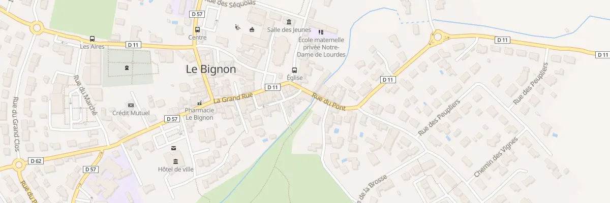 Plan du 2 Rue du Pont au Bignon