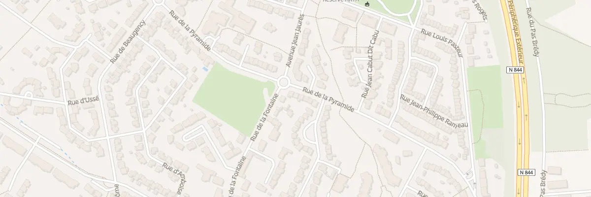 Plan du 68 Rue de la Pyramide à Saint-Sébastien-sur-Loire