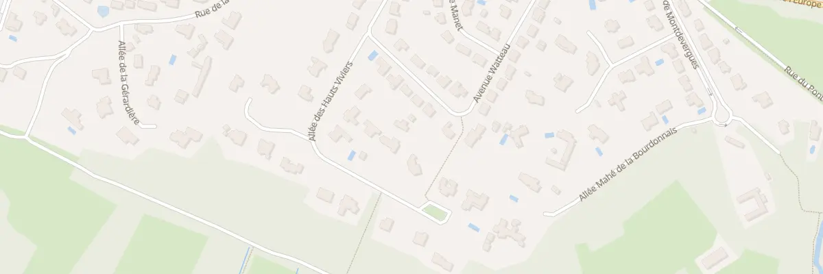 Plan du 10A All des Hauts Viviers à Vertou