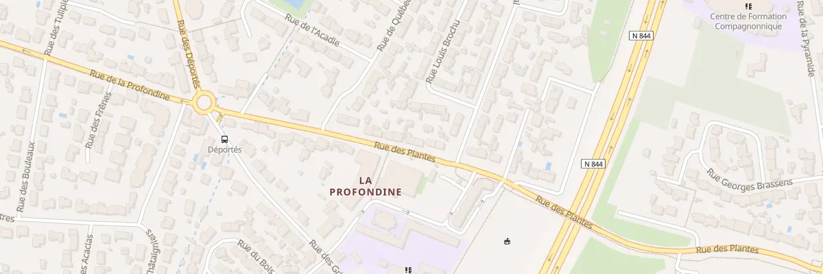 Plan du 25 Rue des Plantes à Saint-Sébastien-sur-Loire