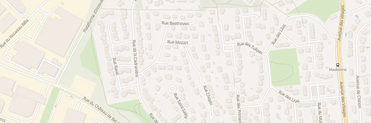 Plan du 24 Rue Mozart à Carquefou
