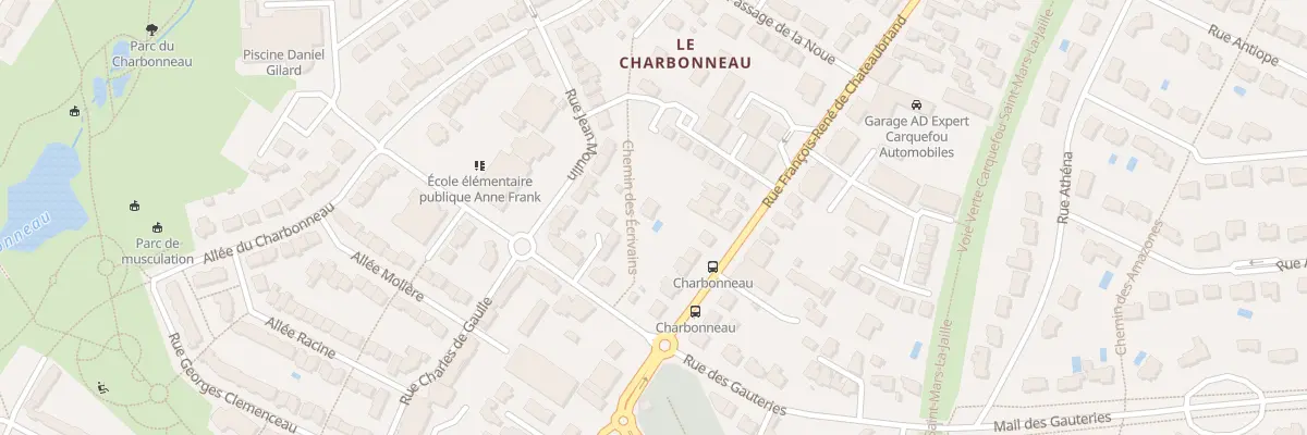 Plan du 73B Rue F R de Chateaubriand à Carquefou