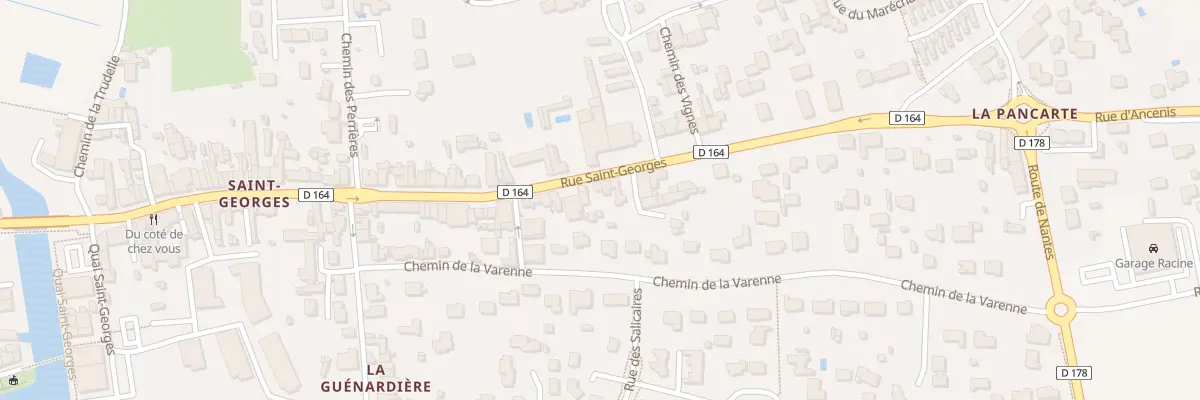 Plan du 82 Rue Saint Georges à Nort-sur-Erdre
