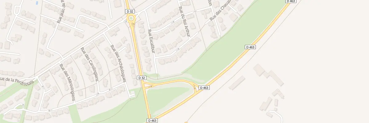 Plan du 8 Rue du Roi Arthur à Châteaugiron