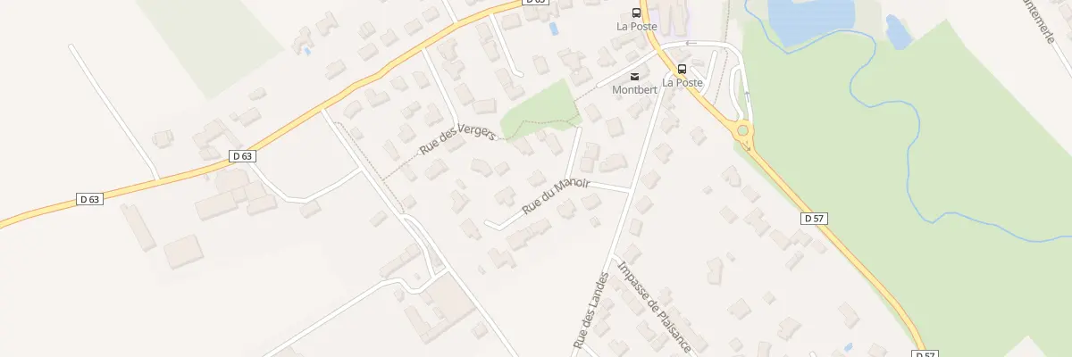 Plan du 17 Rue du Manoir à Montbert