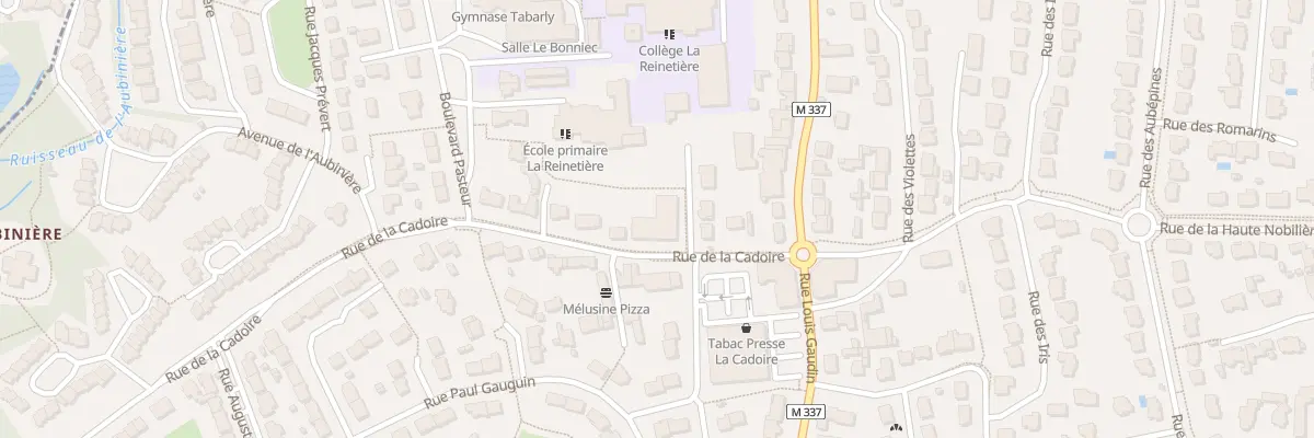 Plan du 6 Rue de la Cadoire à Sainte-Luce-sur-Loire