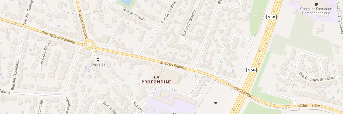 Plan du 23 Rue des Plantes à Saint-Sébastien-sur-Loire