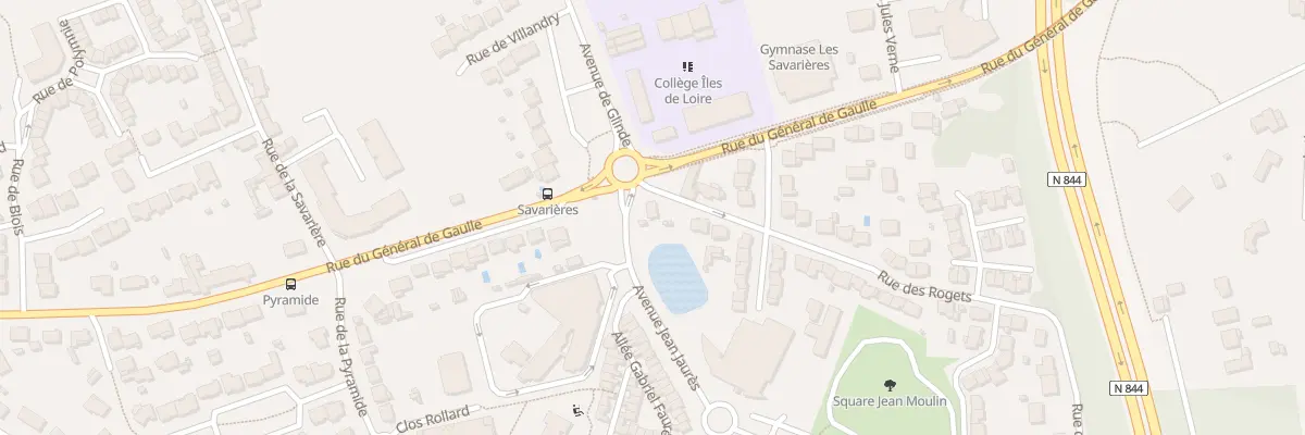 Plan du 2 Rue des Rogets à Saint-Sébastien-sur-Loire