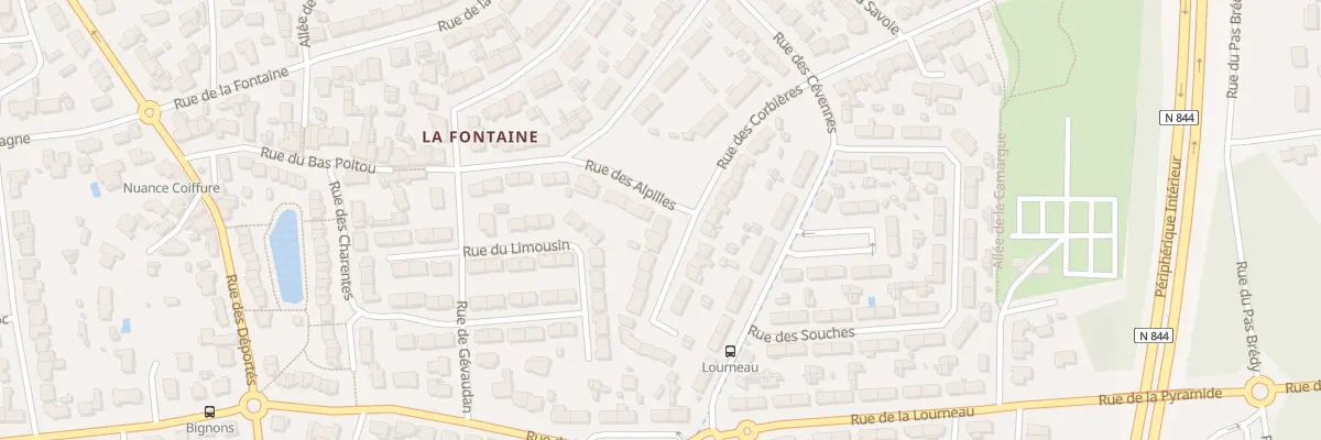 Plan du 10 Rue des Corbières à Saint-Sébastien-sur-Loire