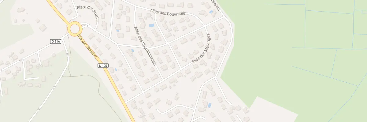 Plan du 13 All des Mésanges à Longeville-sur-Mer