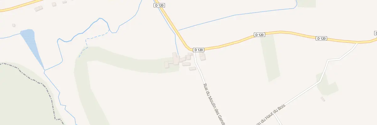 Plan du 9 Rte de Digosville - Le Theil à Gonneville-Le Theil