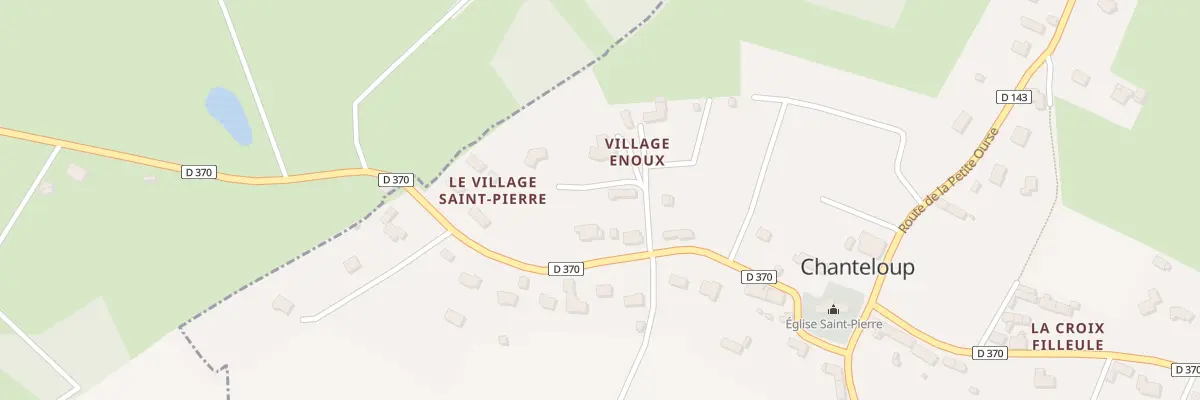 Plan du 93 Imp Antares à Chanteloup