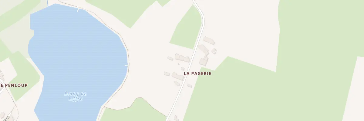 Plan du 5602 La Pagerie à Liffré