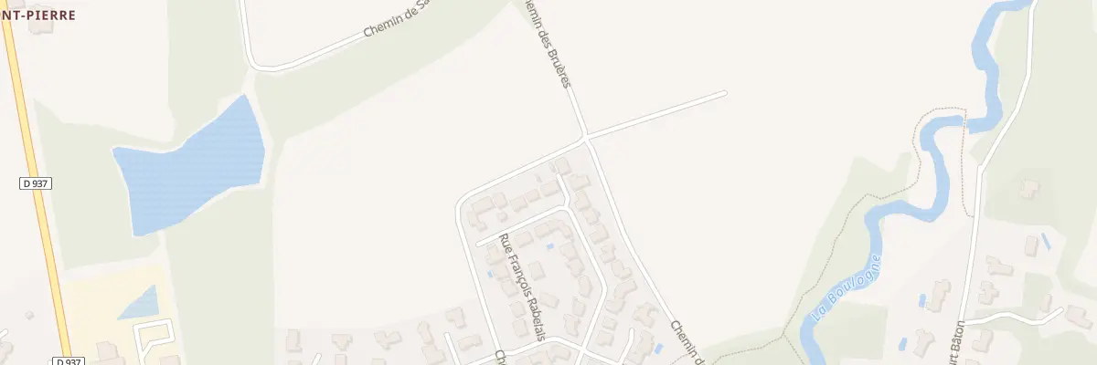 Plan du 13 Rue François Rabelais aux Lucs-sur-Boulogne