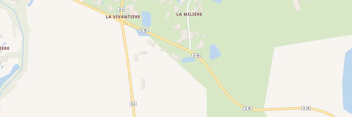 Plan du 1 La Milière à Beaufou