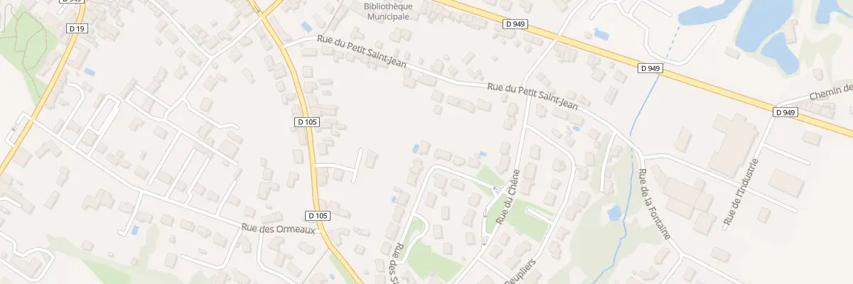 Plan du 7 Rue des saules à Avrillé