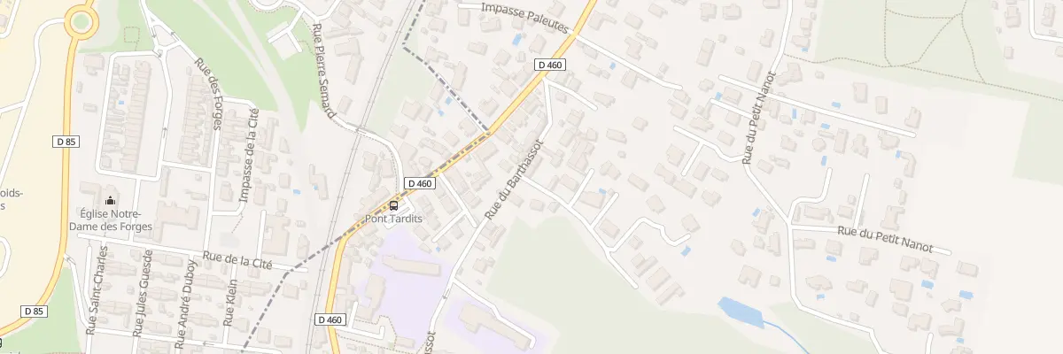 Plan du 44 Rue du Barthassot à Boucau