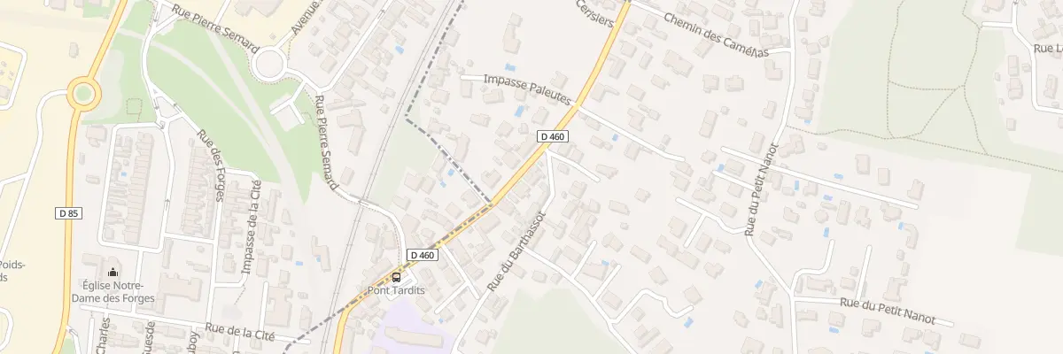 Plan du 54 Rue Georges Lassalle à Boucau