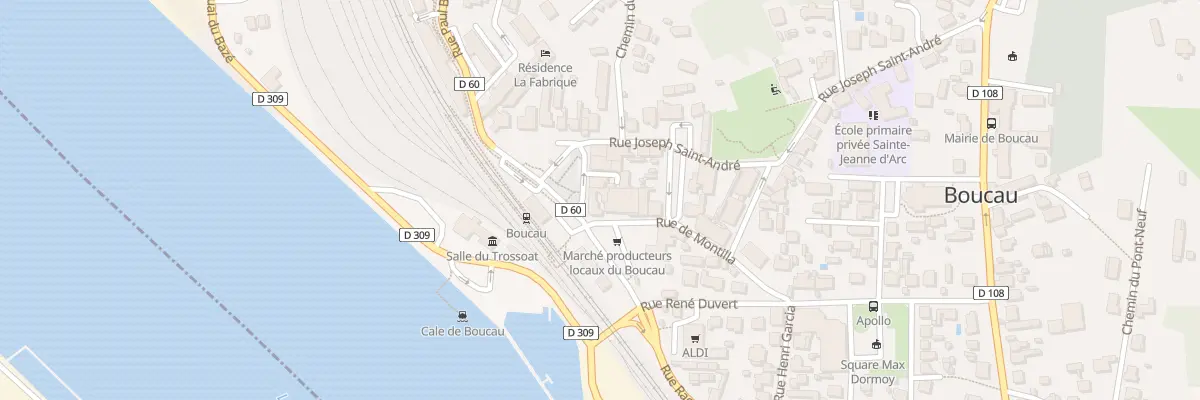 Plan du 1B Rue de Montilla à Boucau