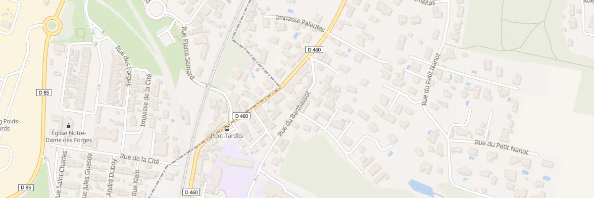 Plan du 43 Rue du Barthassot à Boucau